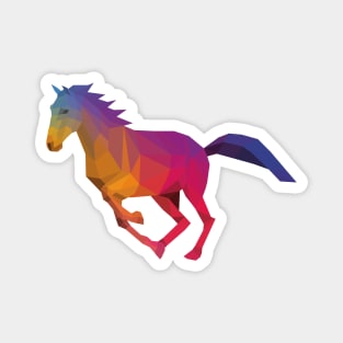 Rainbow Horse Magnet