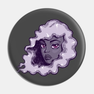 Purple Hazel Pin