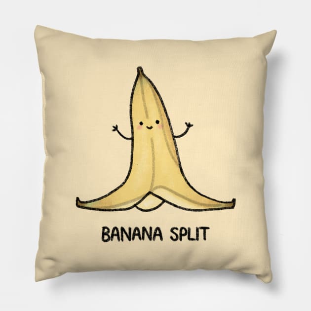 Banana Split Pillow by drawforpun