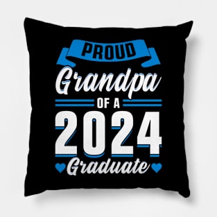 Proud Grandpa of a 2024 Graduate Pillow