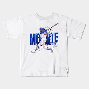 don't run on mookie betts Kids T-Shirt - TeeHex