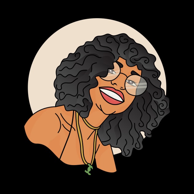 Smiling Afro Latina by NaturallyBlack