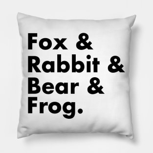 Br'er... (Black Text) Pillow