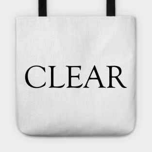 CLEAR Tote