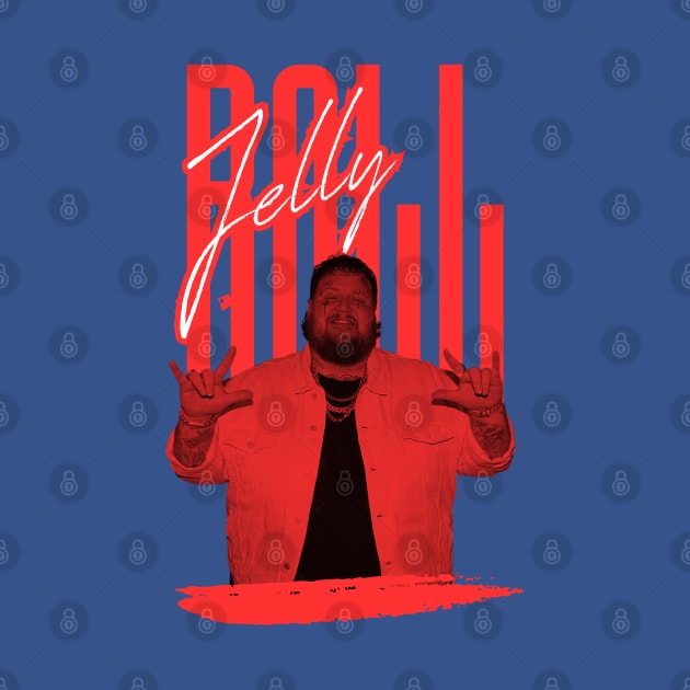 Jelly roll///original retro fan art design by DetikWaktu