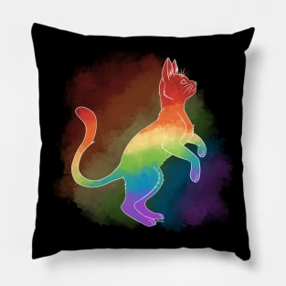 LGBT+ Cats: Gay Pillow