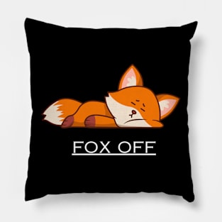 Fox off Pillow