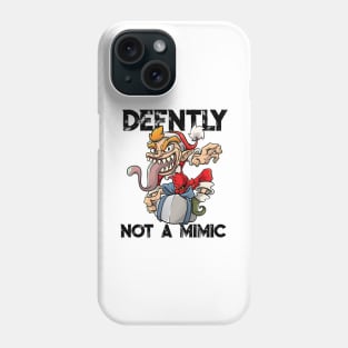 Roleplaying Mimic Creature RPG Joke Meme DM PnP Christmas Phone Case