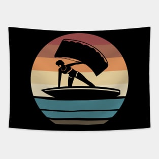 Kitesurfing Girl Tapestry