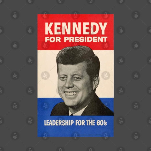 JFK for President 1960 Vintage John F. Kennedy by Matt's Wild Designs