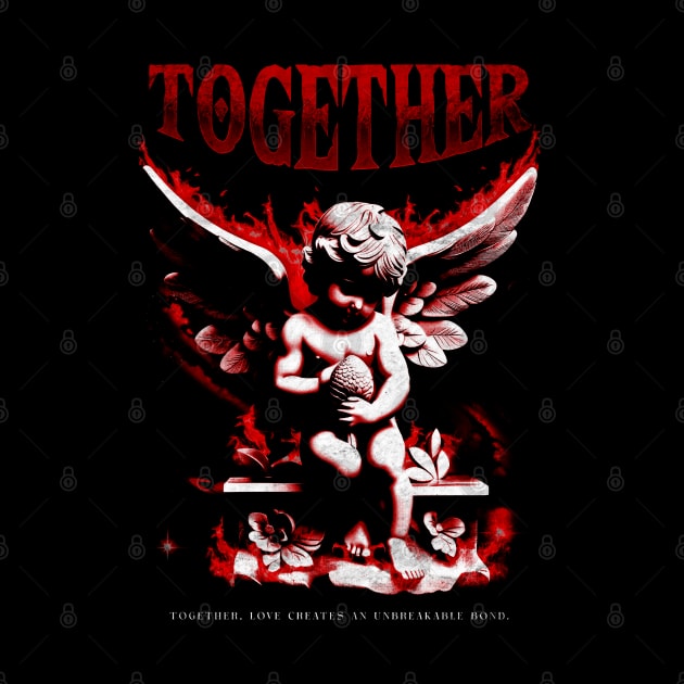 Together Cupid Statue by Snoobdesignbkk