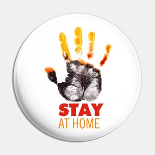 Stay at Home Pin