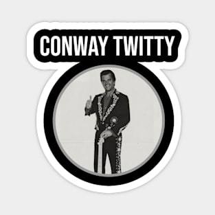 Conway Twitty Magnet