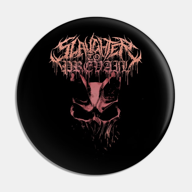 Slaughter To Prevail  Red Pin by StoneSoccer