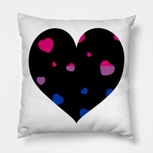 Chaotic Hearts, Pride Series - Bisexual Pillow