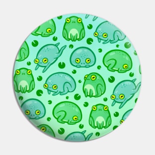 Frog Pattern Pin