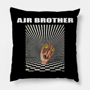 Illuminati Hand of Ajr Brothers Pillow