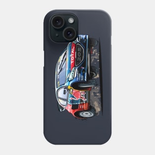 Timmy Hansen's Peugeot 208 RX - Illustration Phone Case