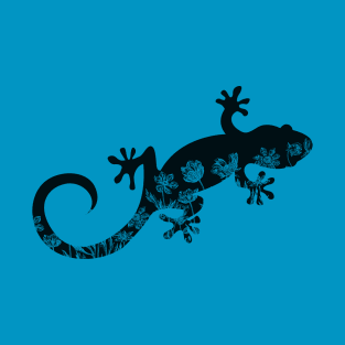 Floral Gecko T-Shirt