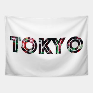 Sci Fi Tokyo City Tapestry