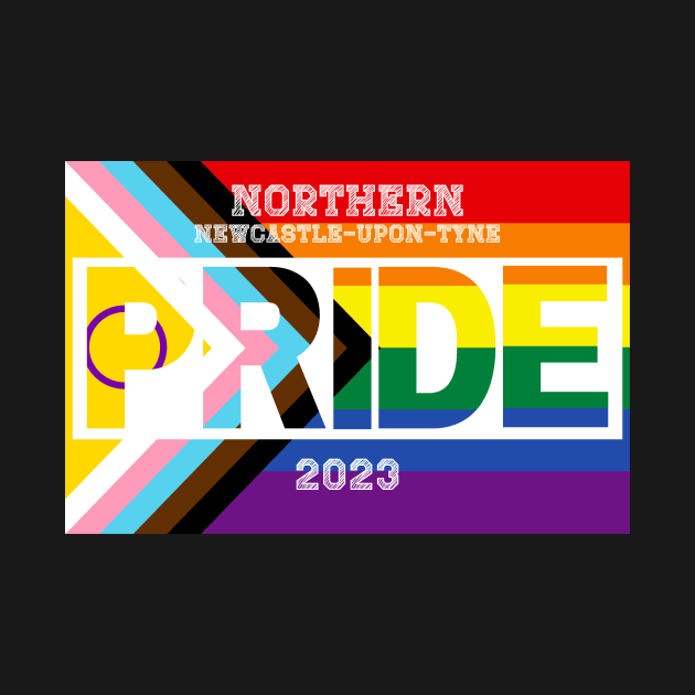 Northern (Newcastle-Upon-Tyne) Pride 2023 by Jay Major Designs