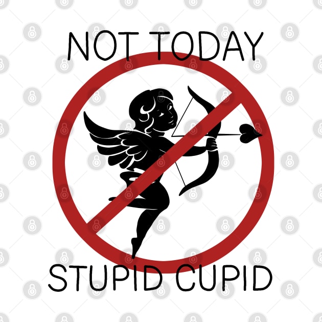 Not Today Stupid Cupid by valentinahramov