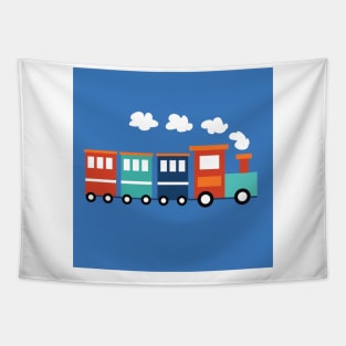 kids train Tapestry