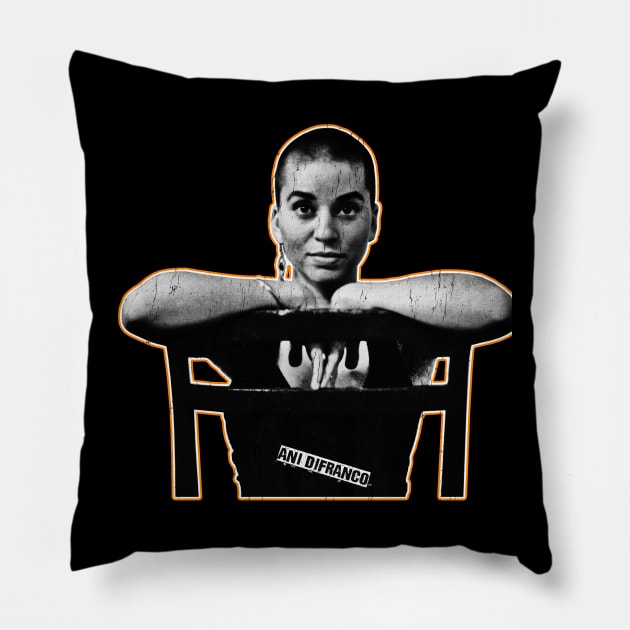 Ani Difranco Pillow by MuraiKacerStore