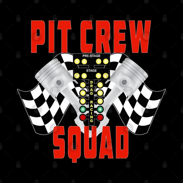 Pit Crew Squad by Rosemarie Guieb Designs