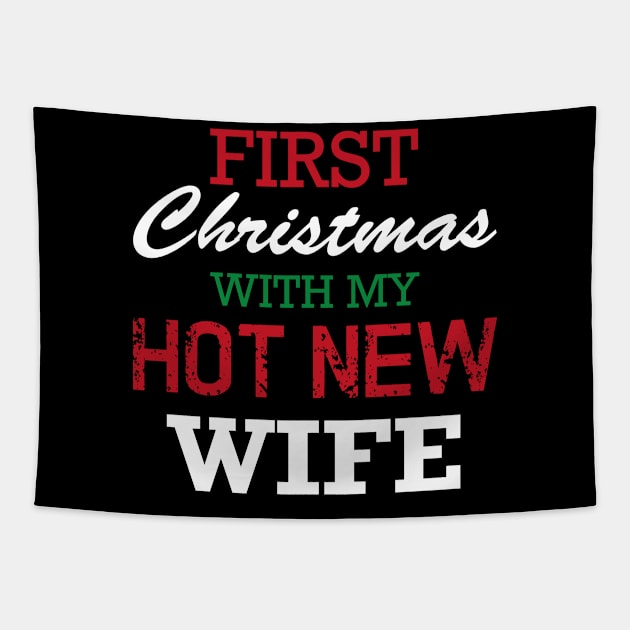 First Christmas with my Hot New Wife Tapestry by Abir's Store