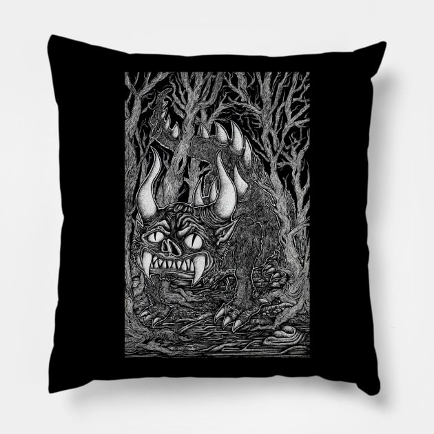 The Hodag Pillow by Ben Pissin