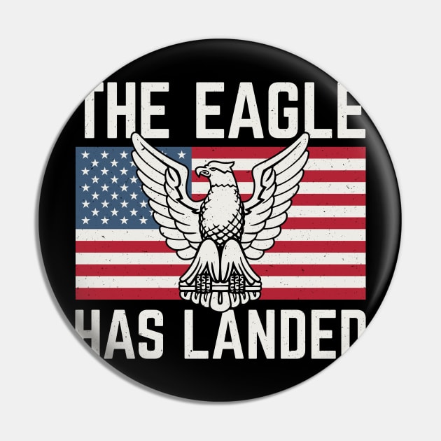 The Eagle Has Landed Pin by Vector Deluxe