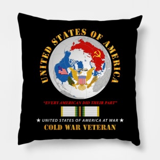 United States of America - People - COLD WAR VETERAN Pillow