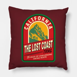 The Lost Coast Trail California Pillow