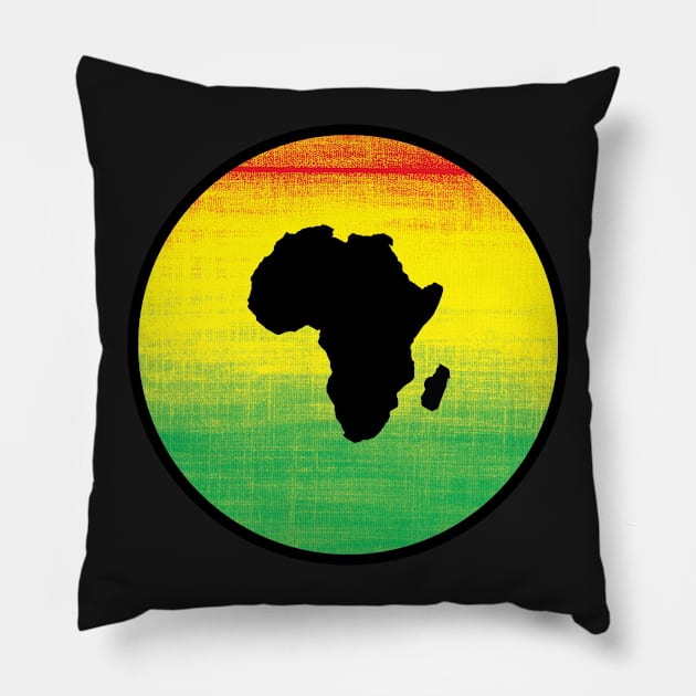 African Pride Pillow by digitaldoodlers