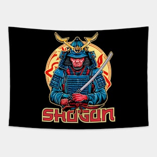 SHOGUN JAPAN SAMURAI ARMY T-Shirt Tapestry