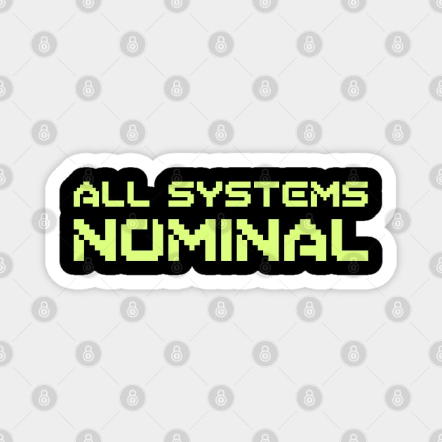 All Systems Nominal MWO Magnet by hybridgothica