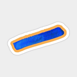 Blue Color Stripe Magnet