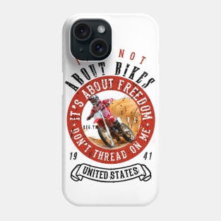 Motorcycle Riding - Freedom Phone Case