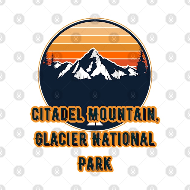 Citadel Mountain, Glacier National Park by Canada Cities