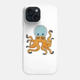 Octopus Astronaut Space Phone Case