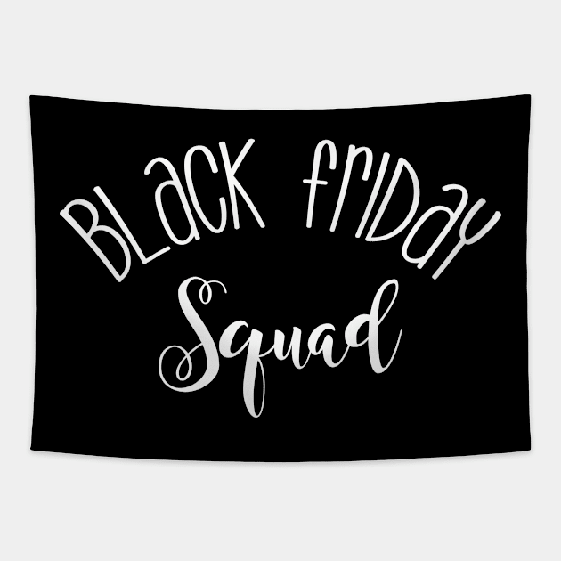 Black friday squad Tapestry by captainmood