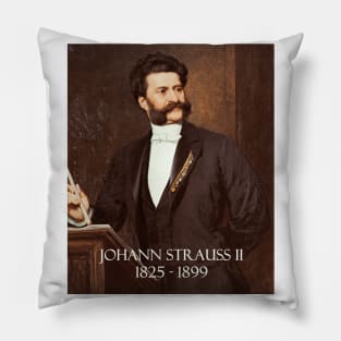 Great Composers: Johann Strauss II Pillow