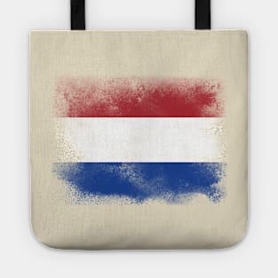 Holland flag isolated Tote