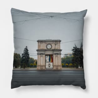 Triumphal Arch in Chisinau Pillow