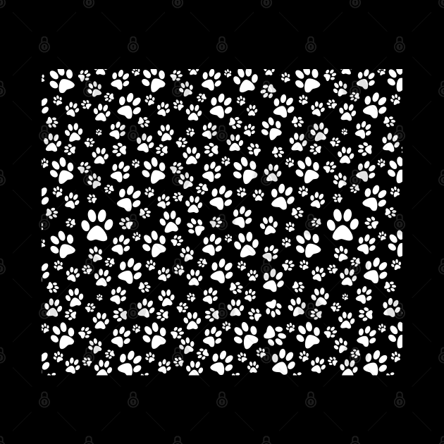 Paw Print Pattern by KA Creative Design