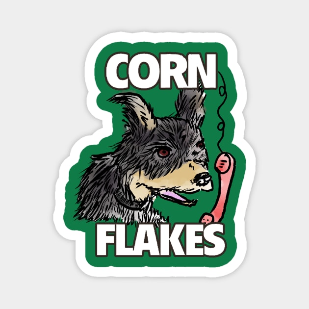 Corn Flakes Magnet by Creative Commons