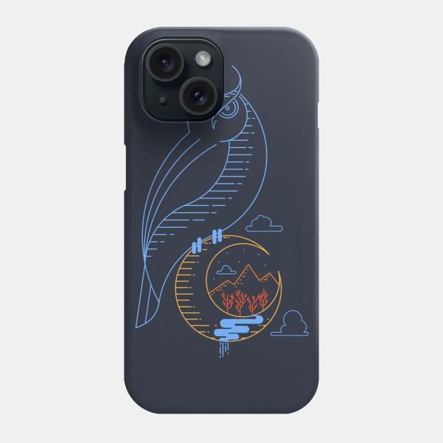 Night Owl Phone Case by Sachpica