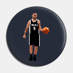 Tony Parker Pixel Dribble Pin