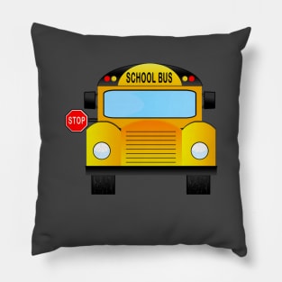 School Bus Pillow